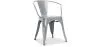 Silla de Comedor con Reposabrazos -  Diseño Industrial - Acero - New Edition- Stylix image 9