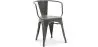 Silla de Comedor con Reposabrazos -  Diseño Industrial - Acero - New Edition- Stylix image 9
