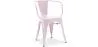 Silla de Comedor con Reposabrazos -  Diseño Industrial - Acero - New Edition- Stylix image 9