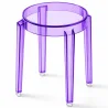 Taburete bajo Transparente - 47cm -  Arthur image 9
