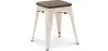 Taburete Diseño Industrial - Madera y Acero - 45cm - New Edition - Stylix  image 9