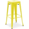 Taburete de Bar – Estilo Industrial – Acero – 76 cm – Stylix image 9
