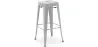 Taburete de Bar – Estilo Industrial – Acero – 76 cm – Stylix image 9