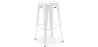 Taburete de Bar – Estilo Industrial – Acero – 76 cm – Stylix image 9