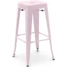 Taburete de Bar – Estilo Industrial – Acero – 76 cm – Stylix image 9