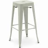 Taburete de Bar – Estilo Industrial – Acero – 76 cm – Stylix image 9