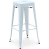 Taburete de Bar – Estilo Industrial – Acero – 76 cm – Stylix image 9