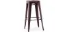 Taburete de Bar – Estilo Industrial – Acero – 76 cm – Stylix image 9