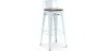 Taburete de Bar - Diseño Industrial - Madera y Acero - 76cm - Stylix  image 9