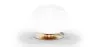 Lámpara de Mesa - Lámpara de Salón de Diseño - Bola Cristal - Bale image 9