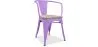 Silla de Comedor con Reposabrazos - Madera y Acero - Stylix  image 9