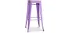Taburete de Bar Diseño Industrial - Acero y Madera - 76cm -  Stylix  image 9