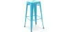 Taburete de Bar – Estilo Industrial – Acero – 76 cm – Stylix image 9