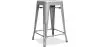 Taburete de Bar - Diseño Industrial - Acero Mate - 60cm - Nueva edición - Stylix  image 9