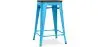Taburete de Bar - Diseño Industrial - Madera y Acero - 60cm -Stylix image 9