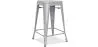 Taburete de Bar - Diseño Industrial - Acero Mate - 60cm - Nueva edición - Stylix  image 9