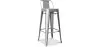 Taburete de Bar con Respaldo - Diseño Industrial - 76 cm - New Edition - Stylix  image 9