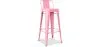 Taburete de Bar con Respaldo - Diseño Industrial - 76 cm - New Edition - Stylix  image 9