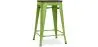 Taburete de Bar - Diseño Industrial - Madera y Acero - 60cm -Stylix image 9