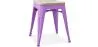 Taburete  Diseño Industrial - Madera y Metal - 45cm - Stylix  image 9