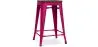 Taburete de Bar - Diseño Industrial - Madera y Acero - 60cm -Stylix image 9