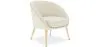 Sillón con Reposabrazos - Tapizado en Tela Bouclé - Pimba image 9