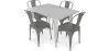 Pack  Mesa de Comedor y 4 Sillas de Comedor Diseño Industrial - New Edition-  Bistrot Stylix image 9
