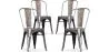  Pack de 4 Sillas de Comedor - Diseño Industrial - New Edition- Stylix image 9