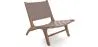 Sillón de Salón - Sillón de diseño Boho Bali - Madera y Cuero - Recia image 9
