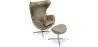 Sillón con Reposapiés - Diseño Huevo - Tapizado en Polipiel - Brave image 9