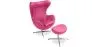 Sillón con Reposapiés - Diseño Huevo - Tapizado en Polipiel - Brave image 9