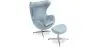 Sillón con Reposapiés - Diseño Huevo - Tapizado en Polipiel - Brave image 9