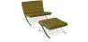 Sillón de Diseño con Reposapiés - Tapizado en Polipiel - Town image 9