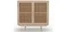 Aparador de Madera Natural - Diseño Boho Bali - 2 puertas - Treys image 9