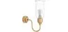 Lámpara Candelabro - Aplique de Pared Dorado - Driss image 9