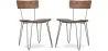 Pack de 2 Sillas de Comedor de Madera - Diseño Industrial - Hairpin image 9