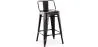 Taburete de Bar con Respaldo - Diseño Industrial - 60cm - New Edition - Stylix  image 9