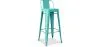 Taburete de Bar con Respaldo - Diseño Industrial - 76 cm - New Edition - Stylix  image 9