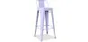 Taburete de Bar con Respaldo - Diseño Industrial - 76 cm - New Edition - Stylix  image 9
