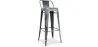 Taburete de Bar con Respaldo - Diseño Industrial - 76 cm - New Edition - Stylix  image 9