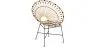 Silla de Exterior Redonda de Ratán Sintético - Diseño Boho Bali - Elsa image 9