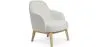 Silla de Comedor Tapizada - Bouclé Blanco - Letra image 9