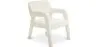 Silla de Comedor Tapizada - Bouclé Blanco - Colette image 9