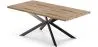 Mesa de Comedor Rectangular - Industrial - Madera y Metal - Bayron image 9