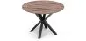Mesa de Comedor Redonda- Industrial - Madera y Metal - Bayron image 9
