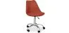Silla con Ruedas de Escritorio Tapizada - Tulip image 9