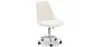 Silla con Ruedas de Escritorio - Bouclé Blanco - Tulip image 9