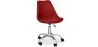 Silla con Ruedas de Escritorio Tapizada - Tulip image 9