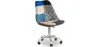 Silla de Oficina Giratoria - Tapizado Patchwork - Pixi image 9