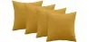 Pack de 4 cojines de terciopelo - funda y relleno - Mesmal image 9